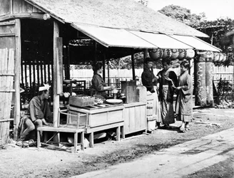 Japanese Street Food Stall